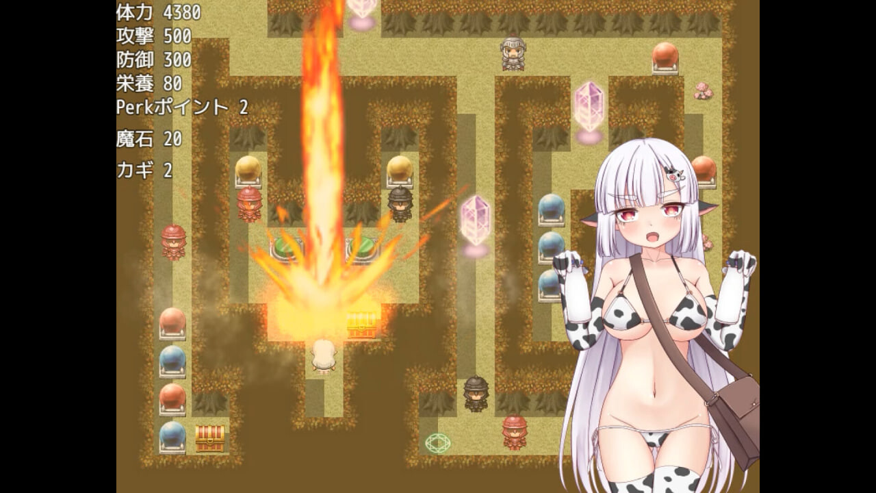 GA146[地牢RPG/NTR/异种X] 巴夫罗与色情陷阱迷宫（バッファローとエロトラップダンジョン） Steam官方中文版+全回想存档 [730M]