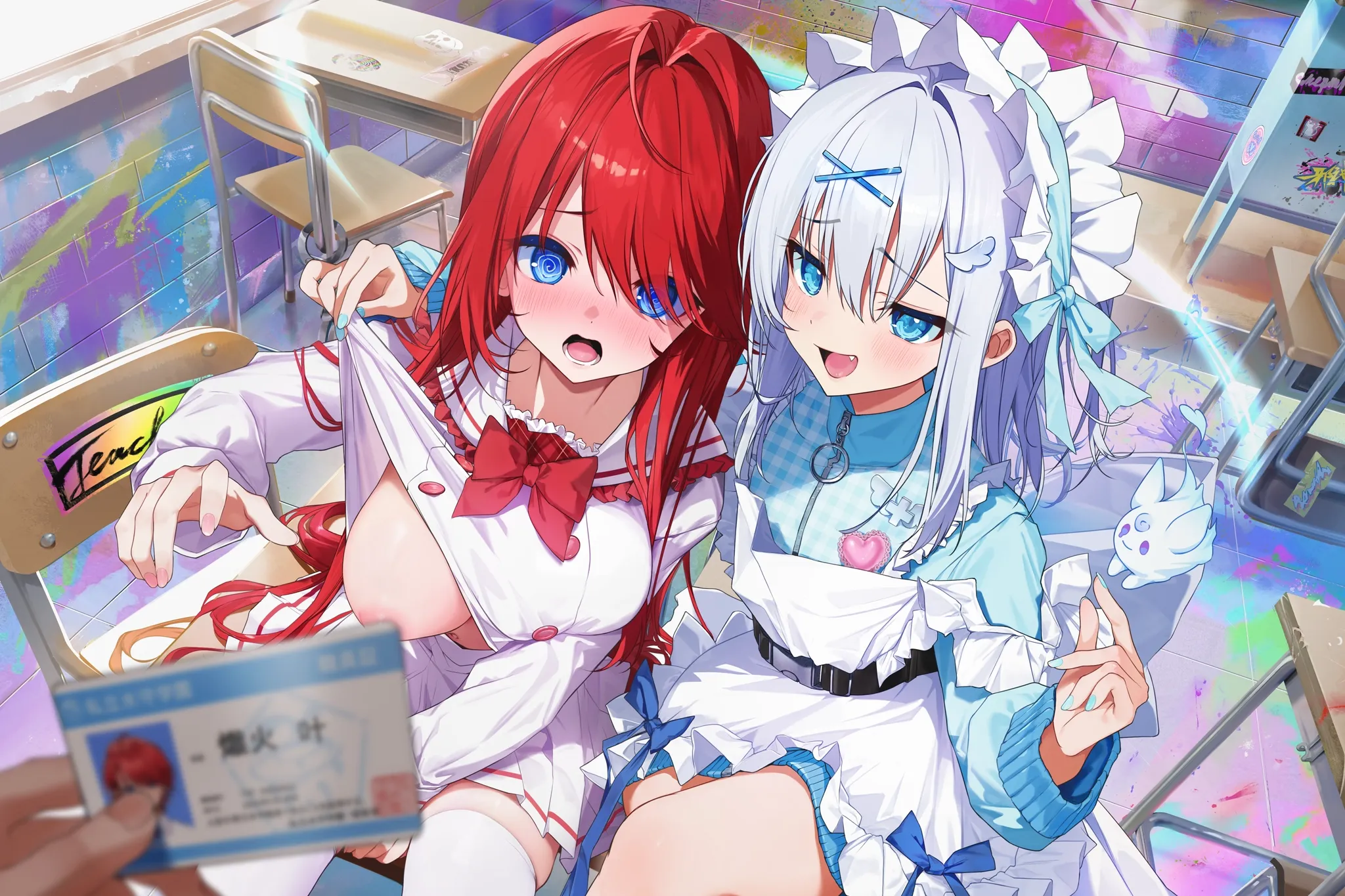 GA199【日系ADV精品/精翻/性转/异种奸/PC】神明的选择!老师超适合当女孩子!神様ちゅ～ず! 精翻汉化版+全CG存档【2.36G/全CV】