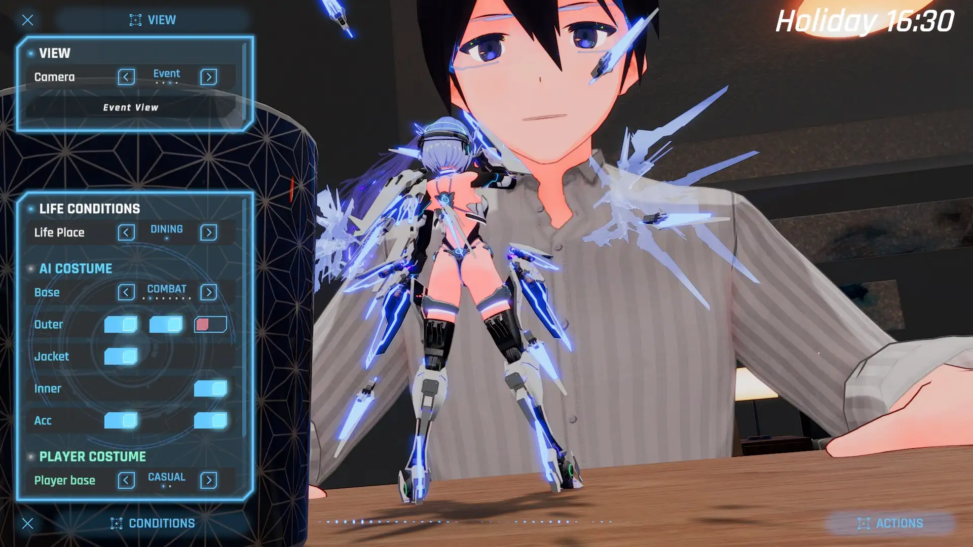 GA184【大型ACT/3D互动/官中/全动态/PC】驱动妖精AI-deal-Rays Ver2.1+DLC Ver1.10【8.76G/全CV】