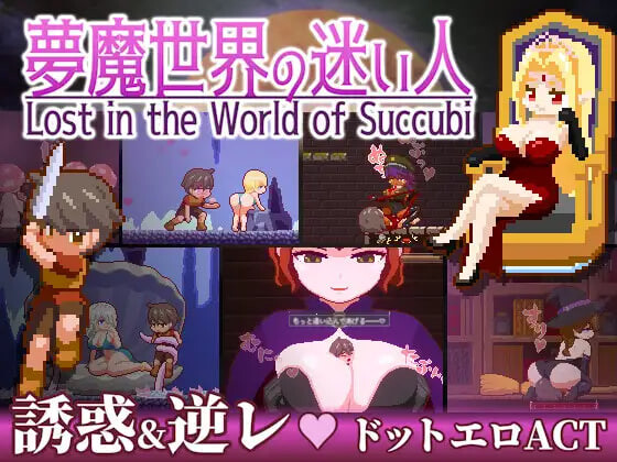 GA151【爆款ACT/魅魔/像素全动态】梦魔世界的迷失者（夢魔世界の迷い人） Ver1.03 官中步兵版+存档 [1.30G]