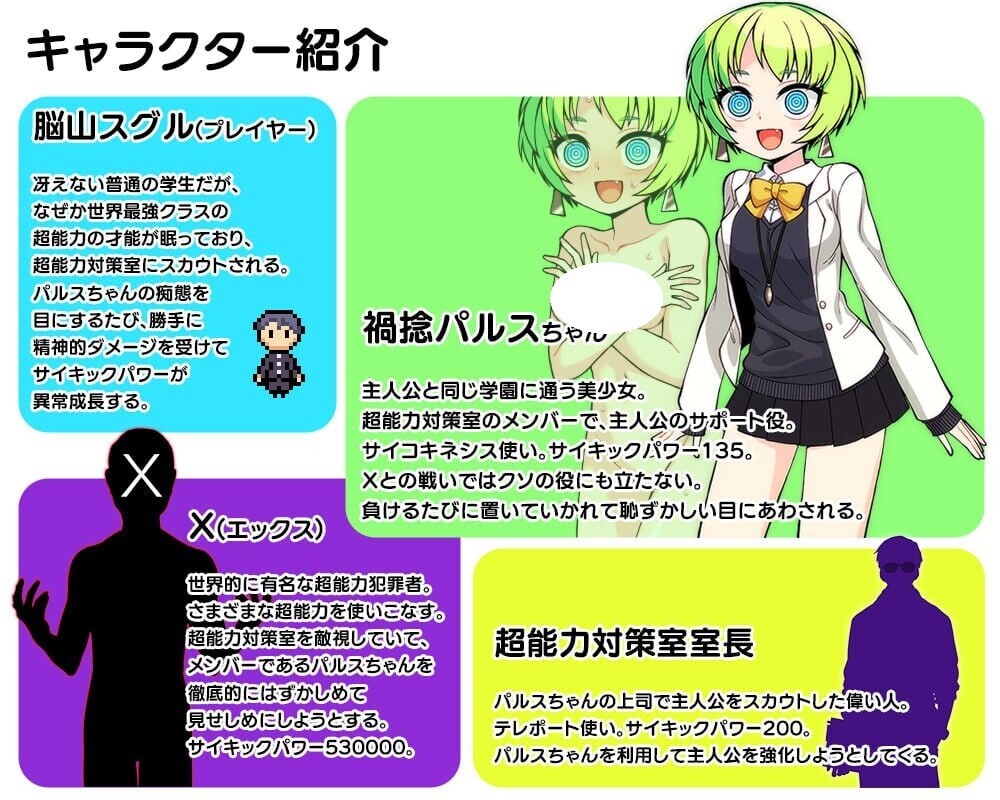 GA177[日式RPG] 超能力大作战X 超能力大作戦X AI汉化版+全回想存档 [1.0G]