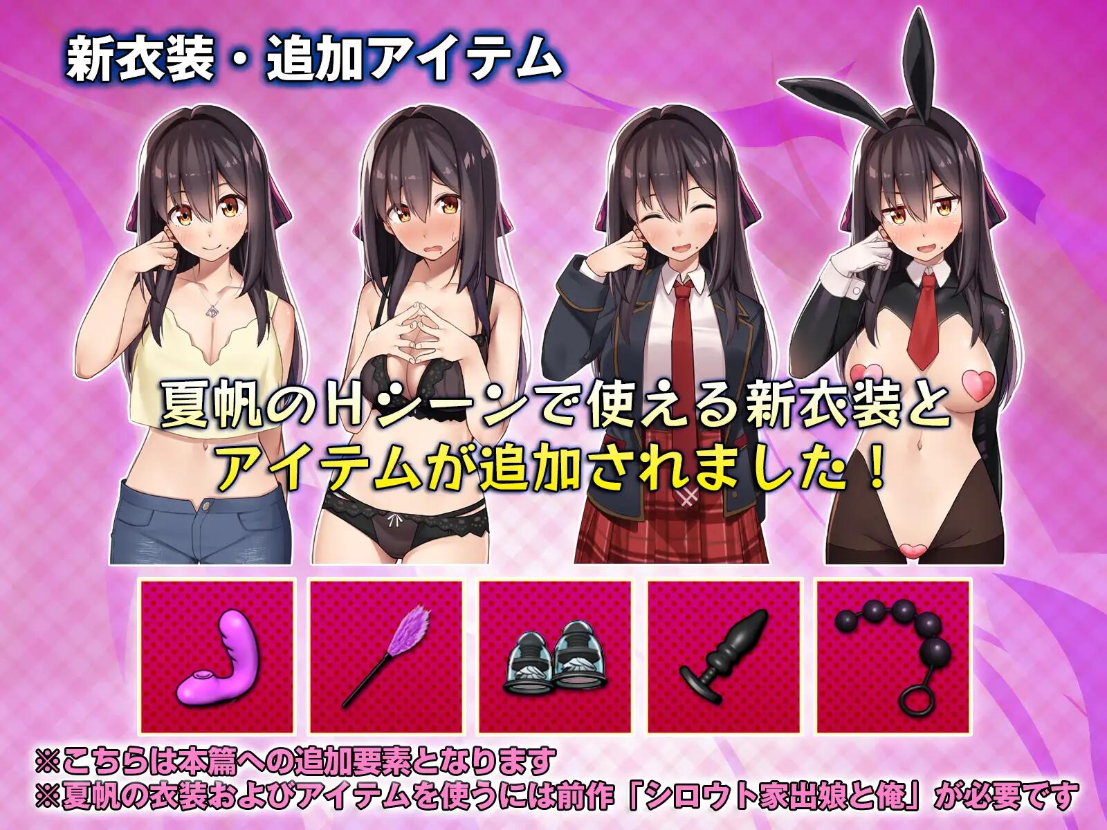 GA39[日式SLG/互动养成/同居] 外行离家少女与我 甜蜜时光 シロウト家出娘と俺 Sweet Days 生肉版+外行离家少女与我 多语言版 [2.70G]